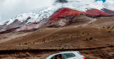 Exploring Cotopaxi national park on Ecuador Mainland