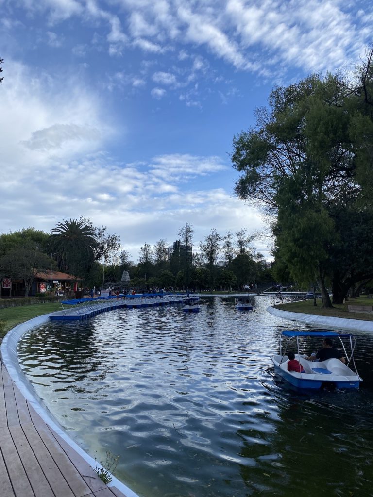 Parque la Carolina in Quito, Ecuador