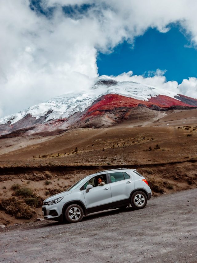 Exploring Cotopaxi national park on Ecuador Mainland