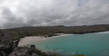 Puerto Chino beach on San Cristobal island