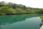 View on Laguna de las Ninfas Galapagos
