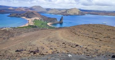 Panoramic View of Bartolome Island, Galapagos