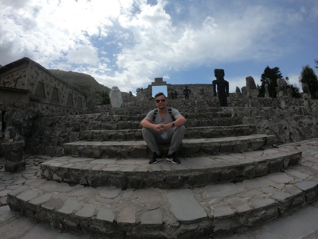 Ortega Malia Temple of the Sun Museum west part