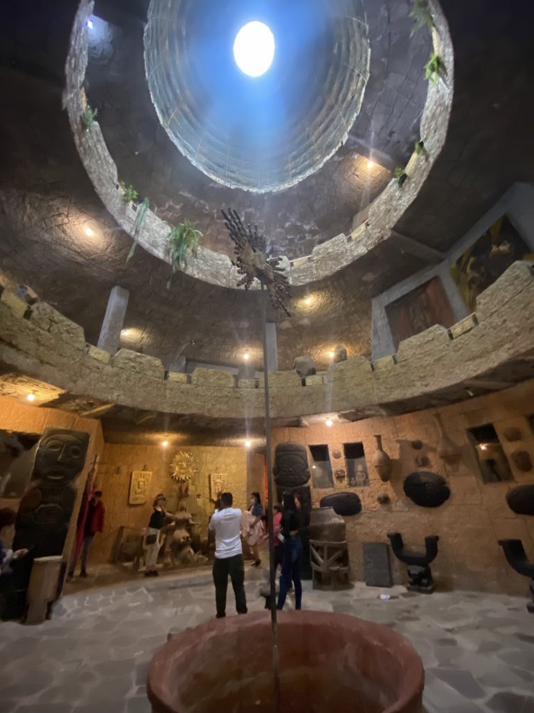 Three levels of Ortega Maila Temple