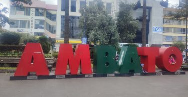 Ambato official sign