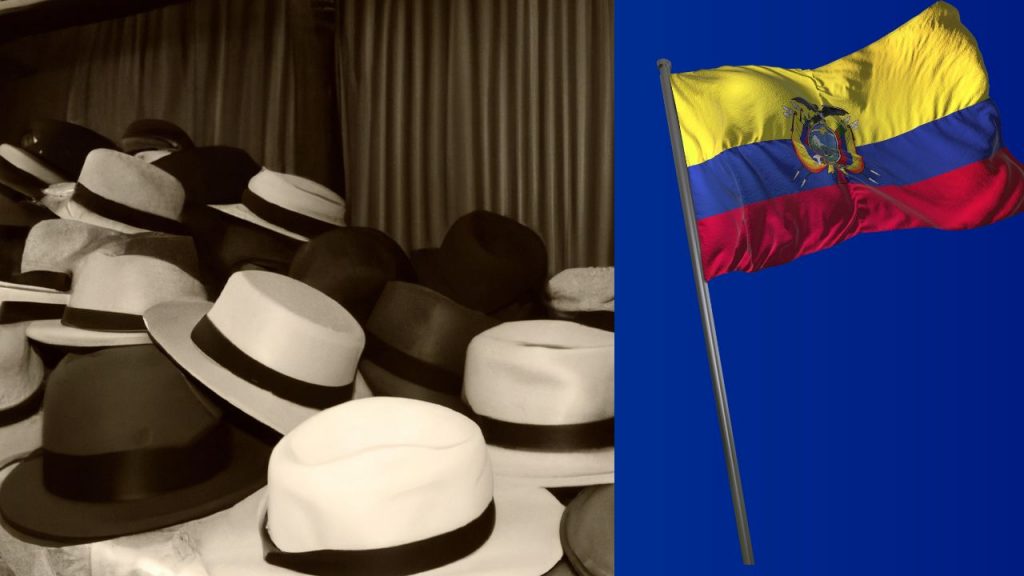 Montecristi hats photo from 1940s