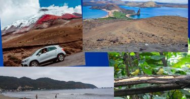 four ecuadorian regions